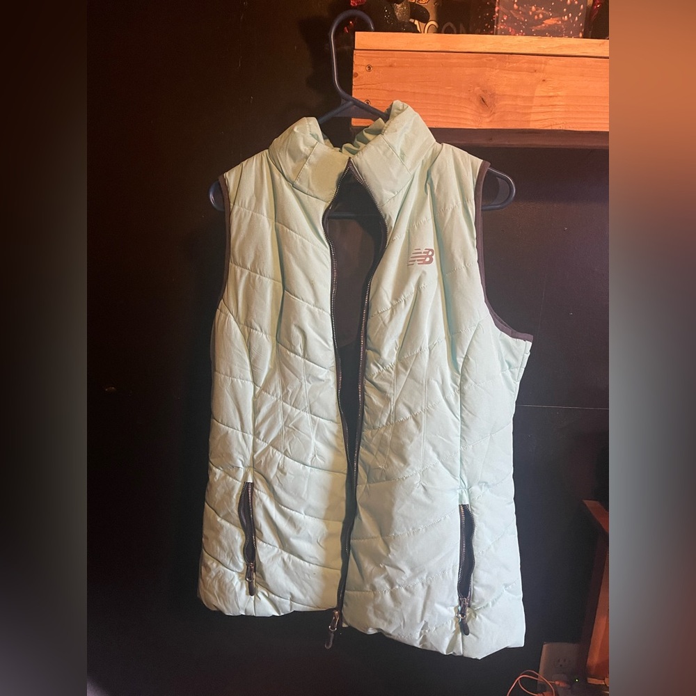 New Balance Women's Mint Quilted Vest